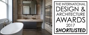 bathroom design shortlisted in the international design and architecture awards 2017