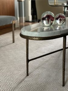 oval marble table design details roselind wilson design